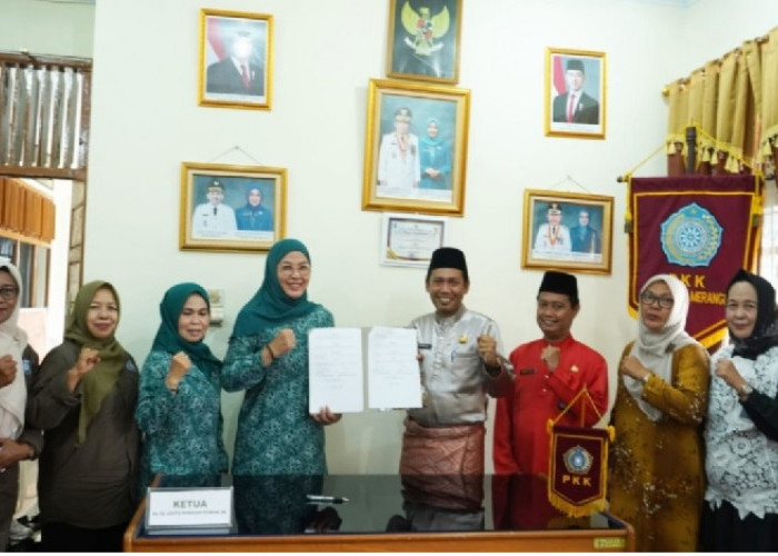 Diskominfo dan PKK Merangin Teken MoU Perkuat Program Pemberdayaan dan Kesejahteraan Keluarga