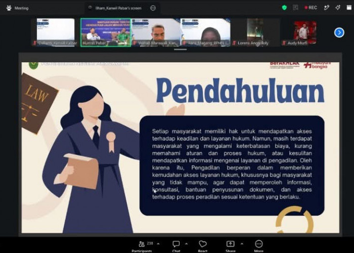 Bahas Implementasi Standar Layanan Bantuan Hukum, Kanwil Kemenkum Jambi ikuti DSK Kemenkum Papua Barat 2026 