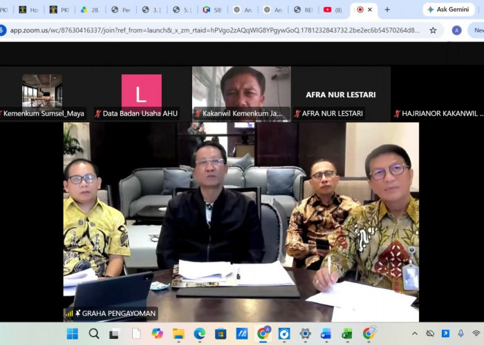Kanwil Kemenkum Jambi Dukung Forum Pasti Ada Solusi Episode 2 Bersama Menteri Hukum