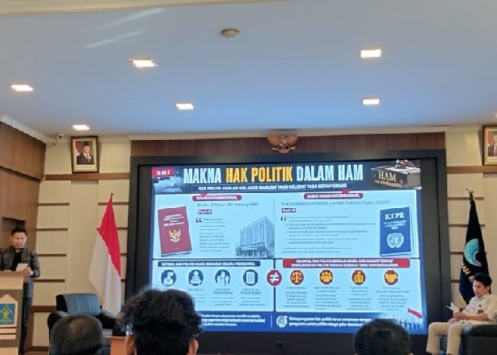 Hak Politik Jangan Diremehkan, Kemenham Jambi Perkuat Literasi HAM