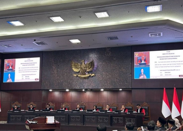 MK Menyatakan Tidak Dapat Mendiskualifikasi Gibran dari Jabatan Wakil Presiden