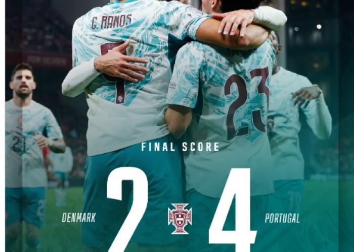 Tanpa Cristiano Ronaldo, Portugal Sukses Bungkam Denmark 4-2 di UEFA Nations League