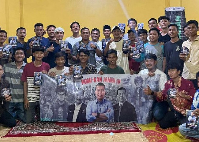 Milenial Sarolangun Deklarasikan Dukungan untuk Romi Hariyanto di Pilgub Jambi