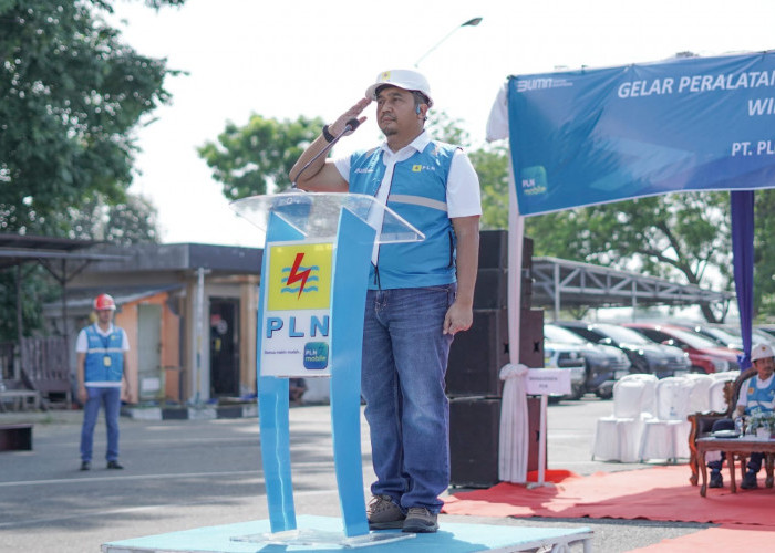 PLN Laksanakan Gelar Peralatan dan Pasukan Pekerjaan Konstruksi Jaringan Wilayah Kerja Jambi 2024