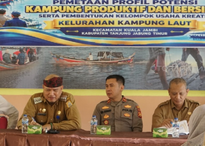 BNN Tanjabtim Sulap Kampung Rawan Narkoba di Kuala Jambi Jadi Kampung Produktif Lewat Ekonomi Kreatif