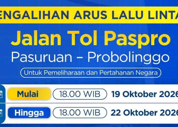 Ada Pengalihan Arus Lalu Lintas di Tol Paspro, Pengendara Diminta Gunakan Jalur Alternatif