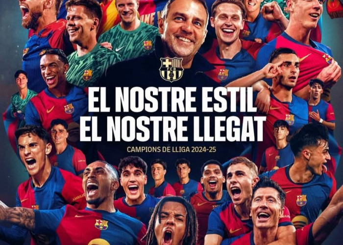 Pukul Espanyol 2-0, Barcelona Juara Liga Spanyol Musim 2024/25