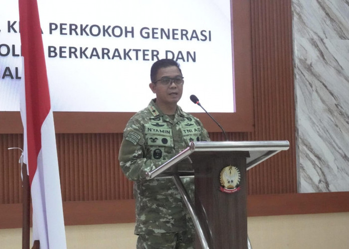 Danrem 042/Gapu Ajak Keluarga Besar TNI Perkuat Bela Negara dan Berjiwa Nasional