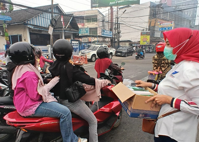 HUT ke-12, Partai Perindo Bagikan Masker ke Masyarakat Jambi