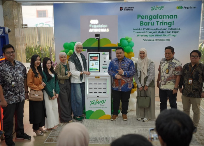 Satu Tahun Tring!: Pegadaian hadirkan Pengalaman Baru Bertransaksi Melalui ATM Emas