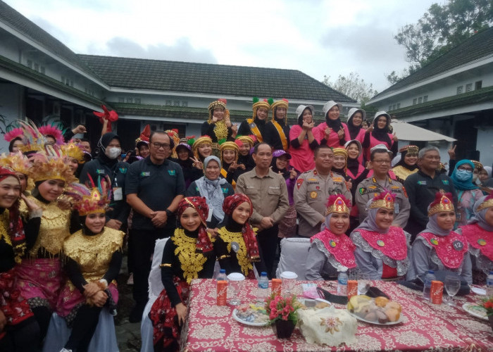 Hari Kesehatan Nasional ke-58, Wakapolda Jambi Buka Lomba Senam Rentak Kudo