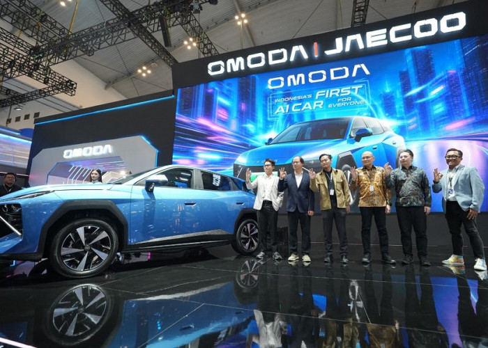 OMODA O4 EV Resmi Dipesan di GIIAS 2026, Tawarkan Jarak Tempuh 553 Km dan Teknologi AI