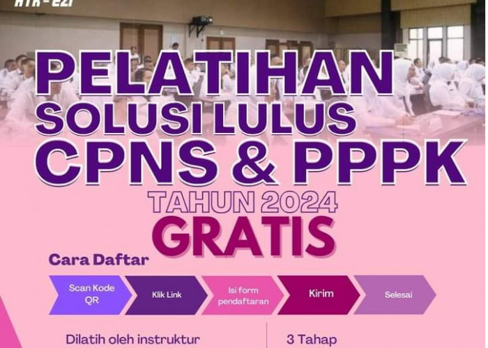 Gratis! Buruan Daftar Pelatihan CPNS dan PPPK Digelar HTK-Ezi