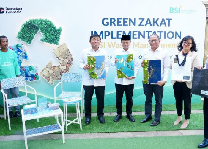Lewat Implementasi Green Zakat, BSI Ajak Masyarakat Ubah Sampah Jadi Emas