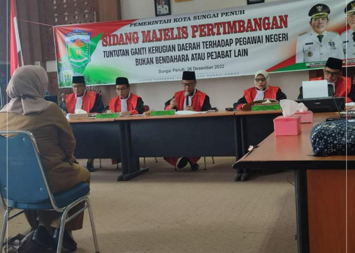 ASN Disidang 6 Kasus Kerugian Daerah di Sungai Penuh, Diminta Ganti Rugi   