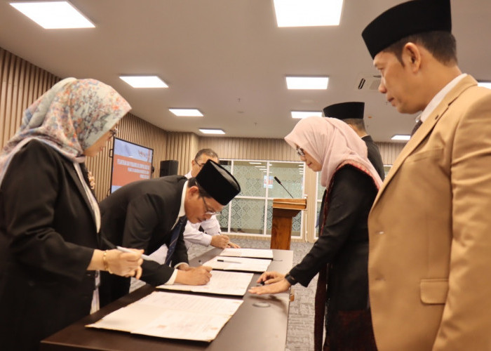 Rektor UNJA Lantik Pejabat Baru, Berikut Nama-Namanya 