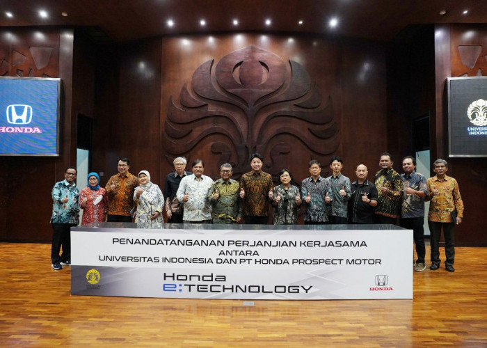 Honda Jalin Kerjasama Dengan Universitas Indonesia Dalam Bidang Edukasi dan Riset Teknologi Elektrifikasi