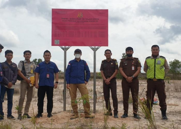 Kejagung Sita Aset Lahan Milik PT Intisumber Bajasakti