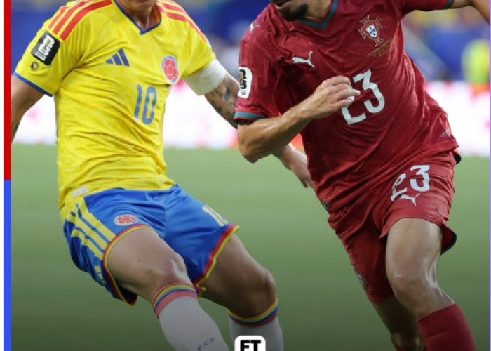 Tahan Imbang Portugal 0-0, Kolombia Juara Grup K Piala Dunia 2026