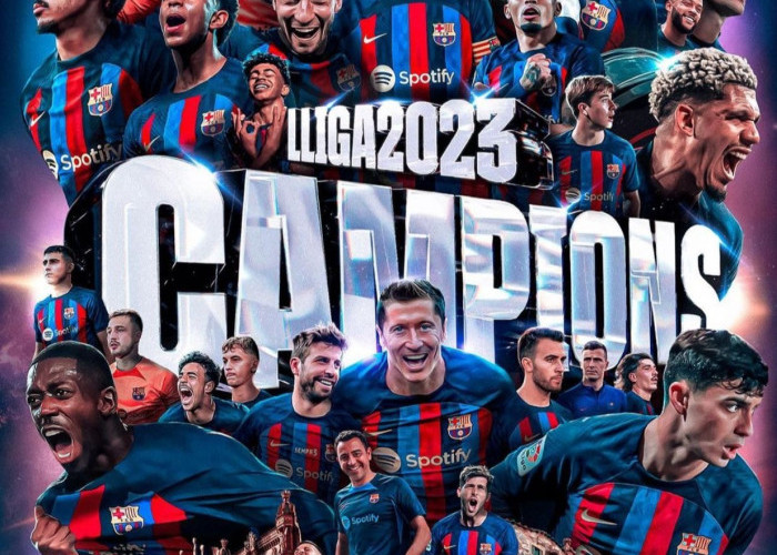 MADRID MINGGIR! Barcelona Jawara Liga Spanyol 2022/2023