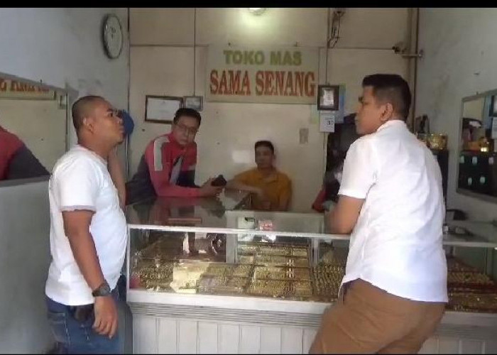 TAK PAKAI LAMA! Pelaku Perampokan Toko Mas Sama Senang Pasar Jambi Berhasil Diringkus Polisi 