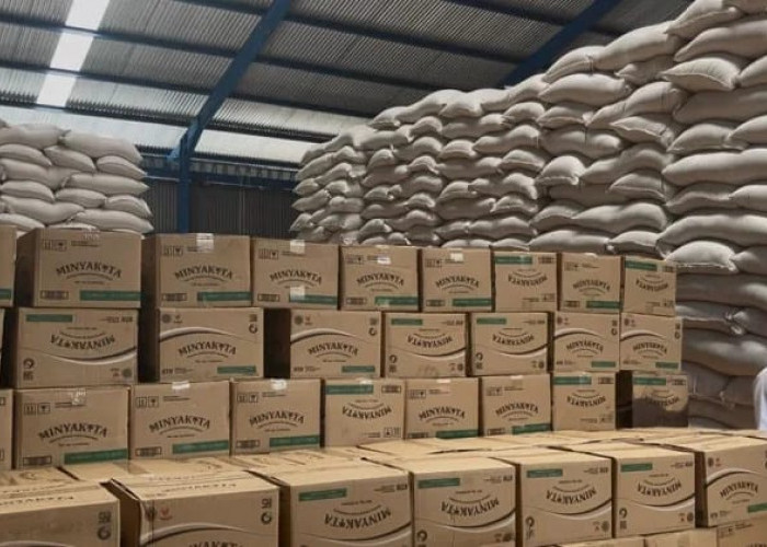 Stok Beras 1.200 Ton, Aman Sebulan Kedepan