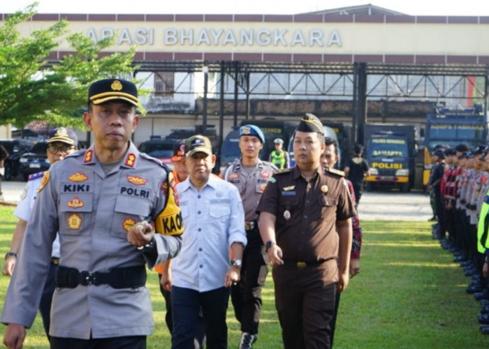 Pastikan Keamanan Idul Fitri, Wabup A. Khafidh Hadiri Apel Gelar Pasukan Operasi Ketupat 2026