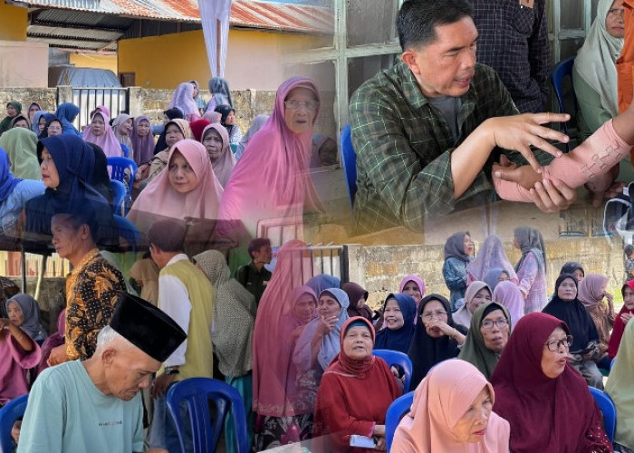 dr Deri Turun ke Belui Beri Pengobatan Gratis, Warga: Terima Kasih Pak Deri