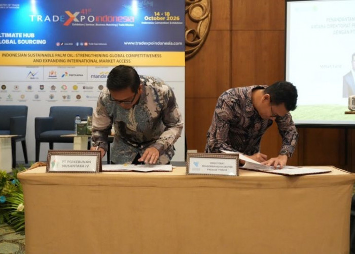 PTPN IV PalmCo Gandeng Kemendag Cari Pasar Baru Ekspor Sawit RI
