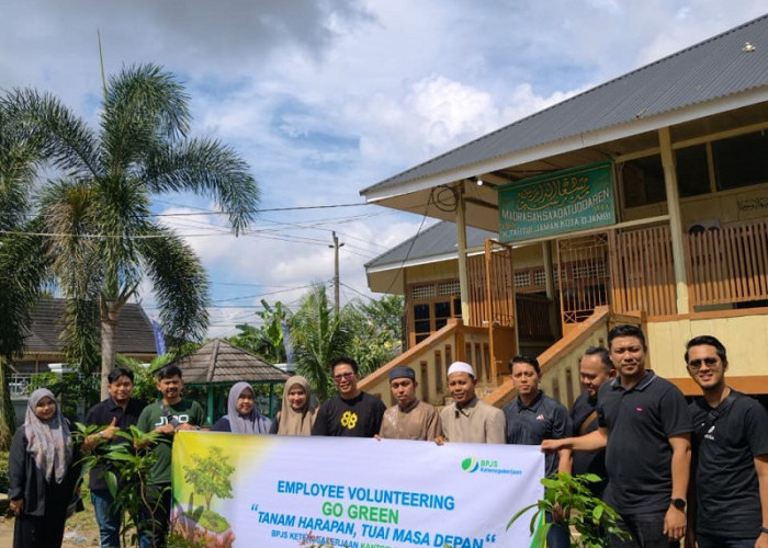 Employee Volunteering Go Green, BPJS Ketenagakerjaan Dorong Kesadaran Lingkungan