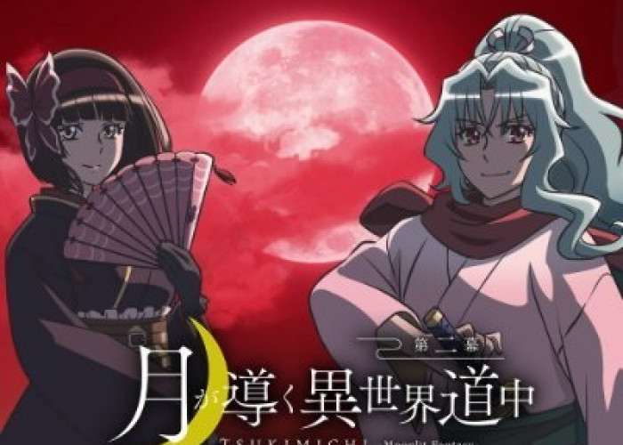 Bagian Ke-2 dari Anime Tsuki Ga Michibiku Isekai Douchuu Akan Tayang Pada Januari 2024