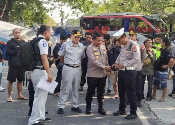 Jasa Raharja Jamin Seluruh Korban Tabrakan Bus Sugeng Rahayu Vs Eka Cepat di Ngawi