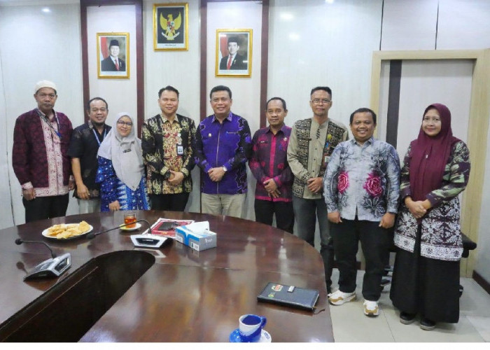 Wabup Katamso Gelar Audiensi Bersama Balai Bahasa Jambi, Bahas Penguatan Bahasa dan Literasi di Tanjab Barat
