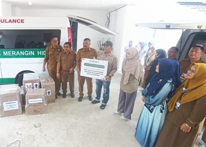 Resmi Beroperasi, RSUD Kerinci Terima Obat-obatan dari PT KMH
