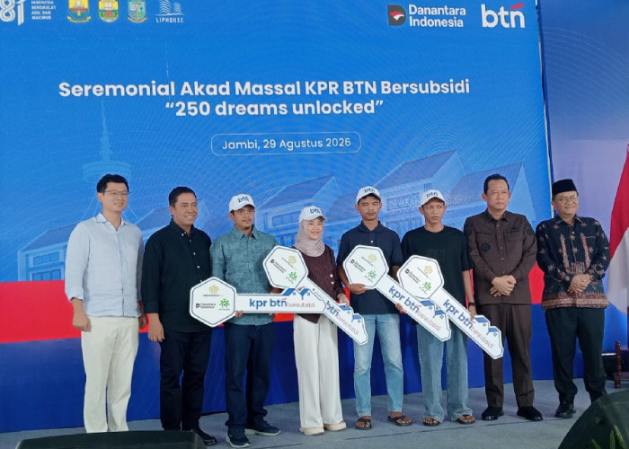250 Keluarga Serentak Akad KPR Bersubsidi di Grand Citra Asri Kasang Pudak