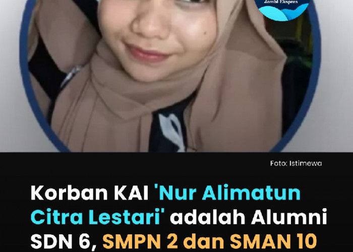 Almh Citra adalah Alumni SDN 6, SMPN 2 dan SMAN 10 Kota Jambi 