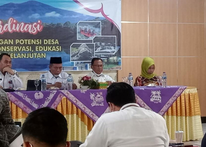 Bupati H Mashuri Pimpin Rakor Lintas Sektoral Potensi Desa