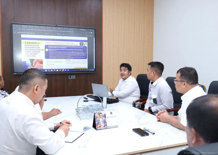 Audiensi Bersama Sekretariat DPRD Sarolangun, Kanwil Kemenkum Jambi Bahas Penguatan JDIHN
