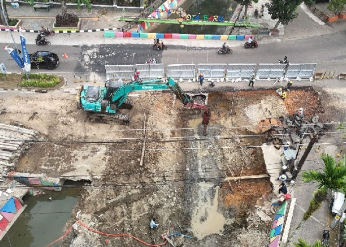 Pembangunan Drainase Utama di Kota Jambi, Proyek untuk Atasi Banjir Luapan