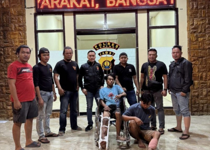 Ringkus 4 Pelaku Curat, Satu di Dor Polisi