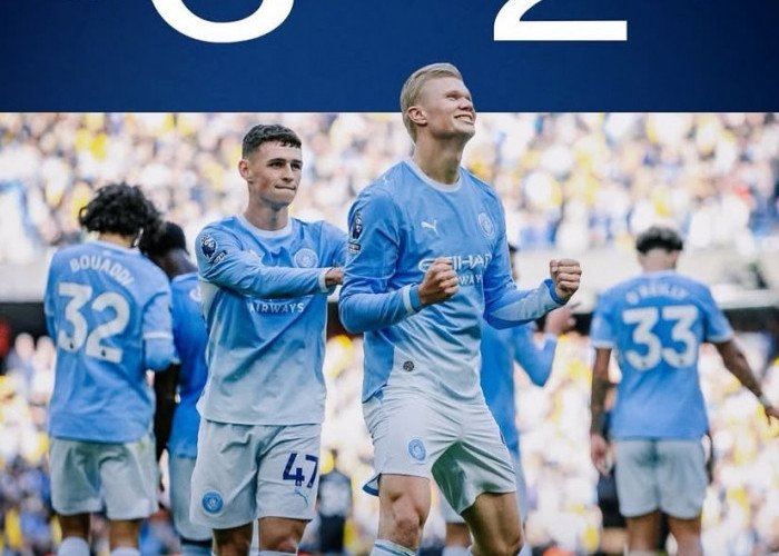  Sikat Ipswich Town 3-2, Manchester City Kokoh di Puncak Klasemen