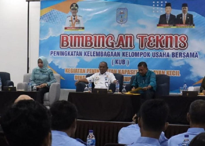 Pj Bupati Merangin Jangcik Buka Bimtek Peningkatan KUB Nelayan