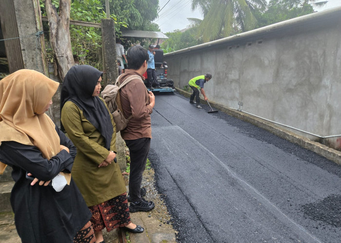 240 Paket Jalan Lingkungan Dikebut, PUTR Kota Jambi Target Rampung November 2026