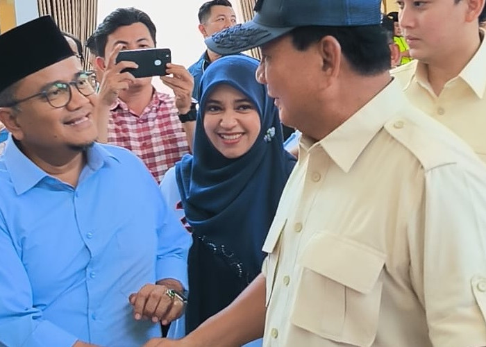 Sambut Prabowo Subianto di Jambi, Maulana Yakin Pilpres Sekali Putaran