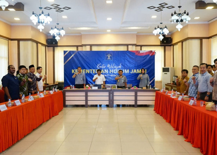 Komitmen Bersama, DPRD Se-Jambi Dukung Pembentukan Ranperda Kekayaan Intelektual bersama Kanwil Kemenkum Jambi