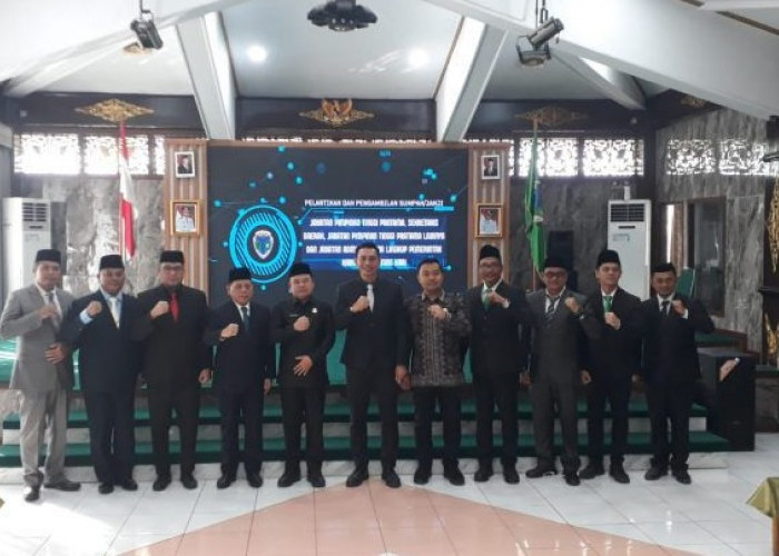 Bupati Batang Hari Fadhil Arief Lantik Pejabat JPT Hasil Lelang Terbuka, Berikut Nama-Namanya