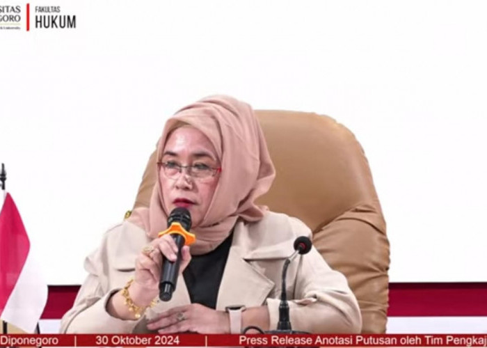 Fakultas Hukum Undip Kaji Kasus Mardani H Maming dan Minta Segera Dibebaskan