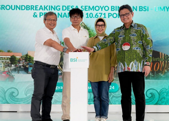 Perkuat Implementasi ESG, BSI Kembangkan Ekonomi dan Tanam Pohon di Desa Semoyo Yogyakarta.