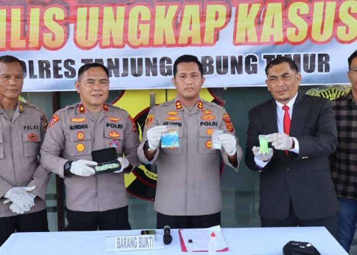 Ungkap Kasus Narkoba di Sadu, Polisi Amankan 178 Pil Ekstasi dan Sabu