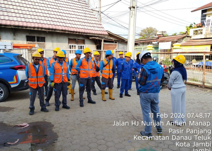 PLN ULP Seberang Kota Terapkan K3 Terintegrasi untuk Dukung Pelayanan Listrik yang Andal